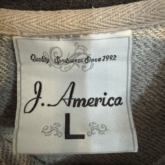 WTAMU West Texas A&M Buffs Gray Large Full Zip Hoodie Sweatshirt Glitter Women's - Picture 3 of 8